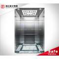 Ascensor de pasajeros de elevador Velocidad segura barata 630 kg de acero acero inoxidable edificio ascensor certificado ISO